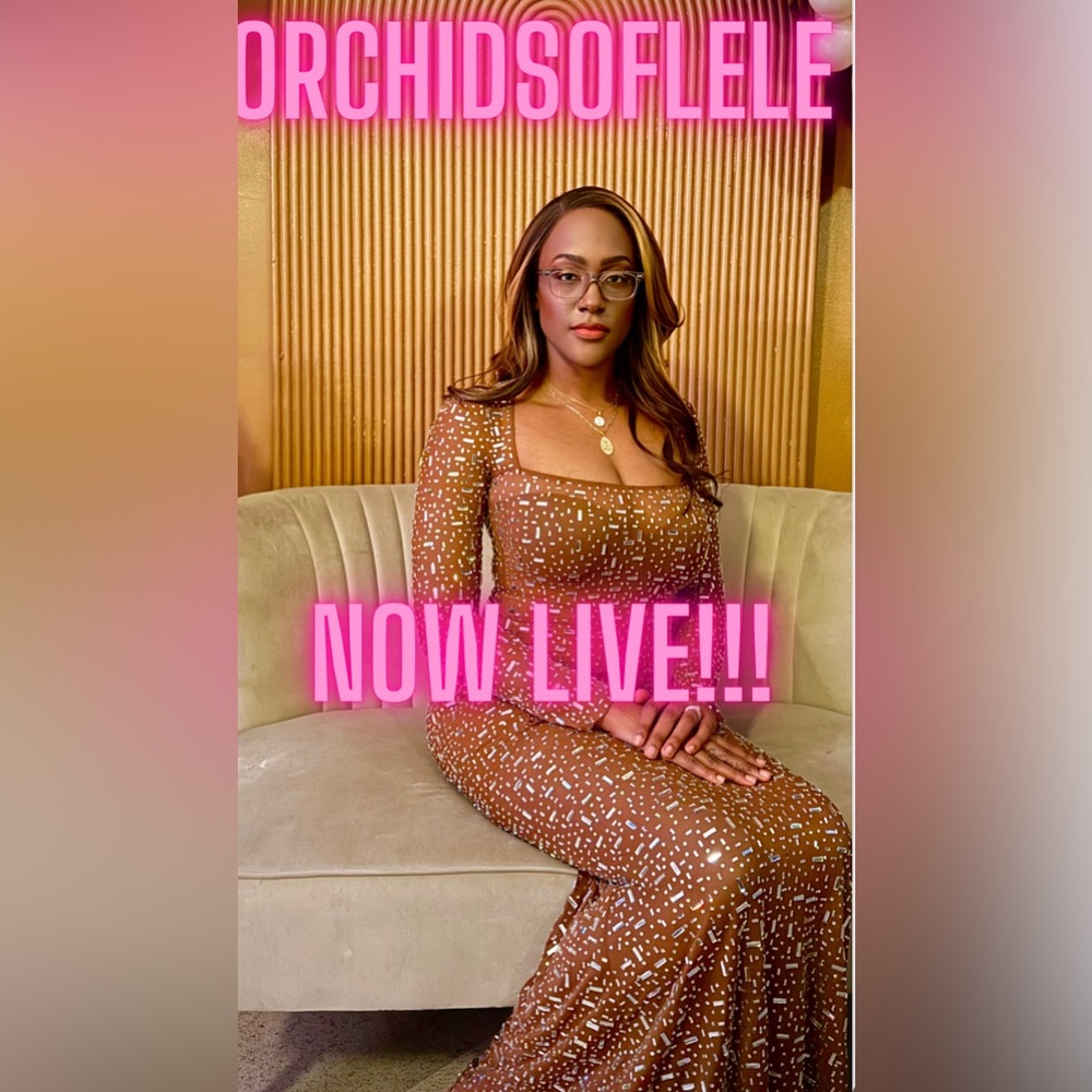 LIKE THIS LISTING TO BE NOTIFIED WHEN ORCHIDS OF LELE IS LIVE!!! 🌸🌺🌷